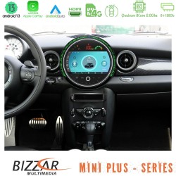Bizzar OEM Mini Cooper/One R56 2010~2014 8core Android13 8+128GB Navigation Multimedia System 9" (New 2024 Style) Bizzar OEM Mini Cooper/One R56 2010~2014 8core Android13 8+128GB Navigation Multimedia System 9" (New 2024 Style)