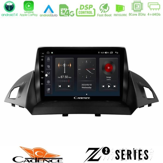 Cadence Z2 Series 8Core Android14 4+64GB Ford C-Max/Kuga Navigation Multimedia Tablet 9" Με Carplay & Android Auto Cadence Z2 Series 8Core Android14 4+64GB Ford C-Max/Kuga Navigation Multimedia Tablet 9" Με Carplay & Android Auto