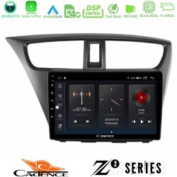 Cadence Z2 Series 8Core Android14 4+64GB Honda Civic Hatchback 2012-2015 Navigation Multimedia Tablet 9" Με Carplay & Android Auto Cadence Z2 Series 8Core Android14 4+64GB Honda Civic Hatchback 2012-2015 Navigation Multimedia Tablet 9" Με Carplay & Android Auto