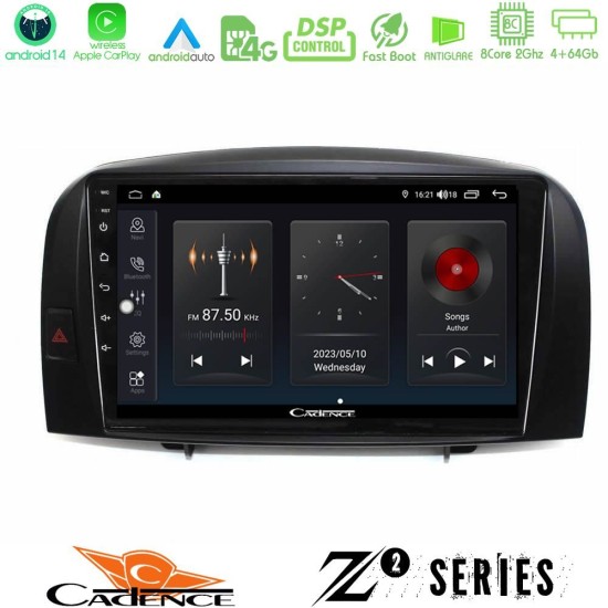 Cadence Z2 Series 8Core Android14 4+64GB Hyundai Sonata 2005-2009 Navigation Multimedia Tablet 10" Με Carplay & Android Auto Cadence Z2 Series 8Core Android14 4+64GB Hyundai Sonata 2005-2009 Navigation Multimedia Tablet 10" Με Carplay & Android Auto