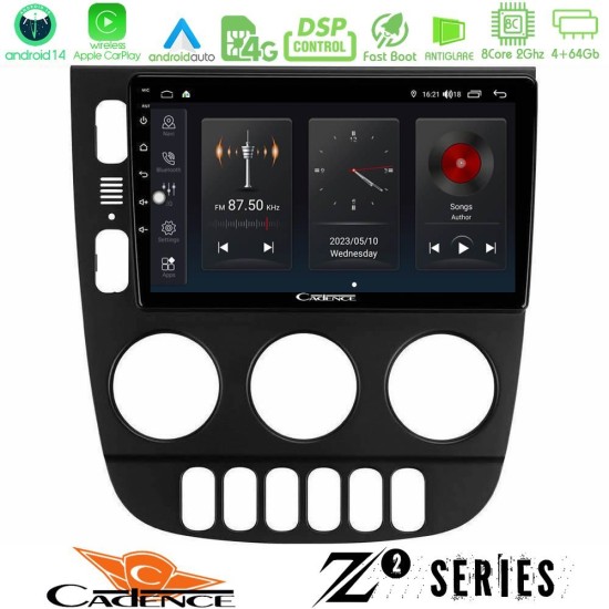 Cadence Z2 Series 8Core Android14 4+64GB Mercedes ML Class 1998-2005 Navigation Multimedia Tablet 9" Με Carplay & Android Auto Cadence Z2 Series 8Core Android14 4+64GB Mercedes ML Class 1998-2005 Navigation Multimedia Tablet 9" Με Carplay & Android Auto