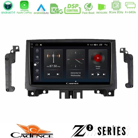 Cadence Z2 Series 8Core Android14 4+64GB  Mercedes Sprinter/VW Crafter 2006-2018 Navigation Multimedia Tablet 9" Με Carplay & Android Auto