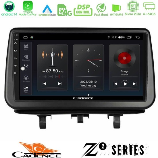 Cadence Z2 Series 8Core Android14 4+64GB Opel Meriva B 2010-2017 Navigation Multimedia Tablet 9" Με Carplay & Android Auto Cadence Z2 Series 8Core Android14 4+64GB Opel Meriva B 2010-2017 Navigation Multimedia Tablet 9" Με Carplay & Android Auto