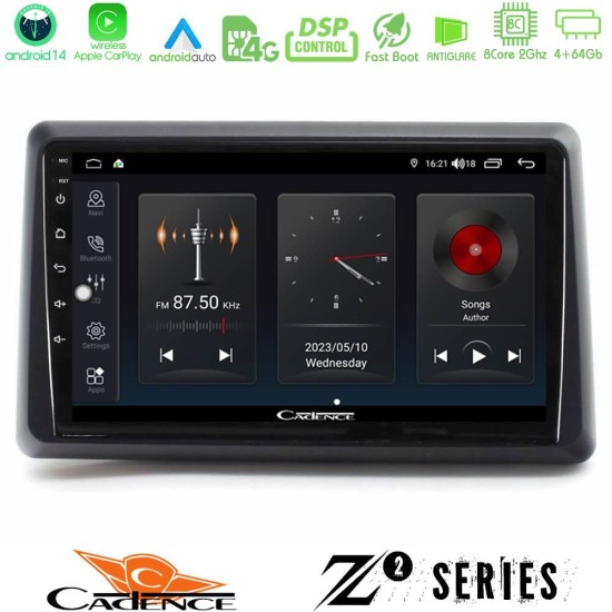 Cadence Z2 Series 8Core Android14 4+64GB Renault Express 2020-2025 Navigation Multimedia Tablet 9" Με Carplay & Android Auto Cadence Z2 Series 8Core Android14 4+64GB Renault Express 2020-2025 Navigation Multimedia Tablet 9" Με Carplay & Android Auto