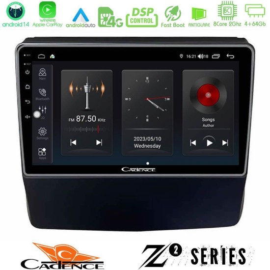 Cadence Z2 Series 8Core Android14 4+64GB Subaru Forester/Impreza 2018-2021 Navigation Multimedia Tablet 9" Με Carplay & Android Auto Cadence Z2 Series 8Core Android14 4+64GB Subaru Forester/Impreza 2018-2021 Navigation Multimedia Tablet 9" Με Carplay & Android Auto