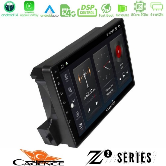 Cadence Z2 Series 8Core Android14 4+64GB Ssangyong Actyon/Kyron 2005-2014 Navigation Multimedia Tablet 9" Με Carplay & Android Auto Cadence Z2 Series 8Core Android14 4+64GB Ssangyong Actyon/Kyron 2005-2014 Navigation Multimedia Tablet 9" Με Carplay & Android Auto