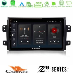 Cadence Z2 Series 8Core Android14 4+64GB Suzuki SX4 2006-2014 Fiat Sedici 2006-2014 Navigation Multimedia Tablet 9" Με Carplay & Android Auto Cadence Z2 Series 8Core Android14 4+64GB Suzuki SX4 2006-2014 Fiat Sedici 2006-2014 Navigation Multimedia Tablet 9" Με Carplay & Android Auto