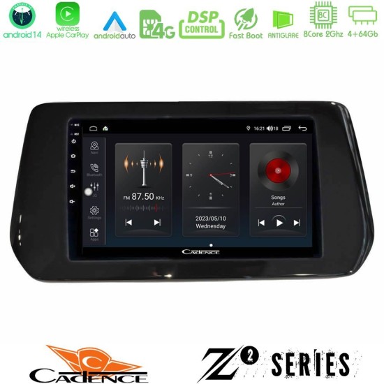 Cadence Z2 Series 8Core Android14 4+64GB  Suzuki Swift 2024-> Navigation Multimedia Tablet 9" Με Carplay & Android Auto