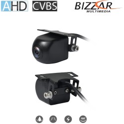 Bizzar Universal AHD/CVBS Κάμερα Εμπρός ή Πίσω 180 Μοίρες 1080HD (Μεταλλική με βάση)