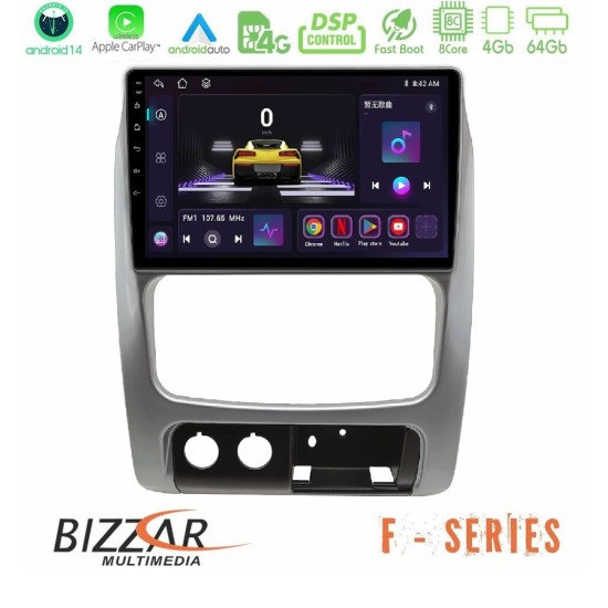 Bizzar F Series 8Core Android14 4+64GB Jeep Cherokee (KJ) 2002-2007 Navigation Multimedia Tablet 9" Με Carplay & Android Auto Bizzar F Series 8Core Android14 4+64GB Jeep Cherokee (KJ) 2002-2007 Navigation Multimedia Tablet 9" Με Carplay & Android Auto