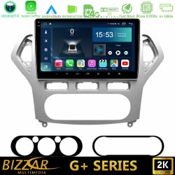 Bizzar G+ Series Ford Mondeo 2007-2010 AUTO A/C 8core Android14 6+128GB Navigation Multimedia Tablet 10"