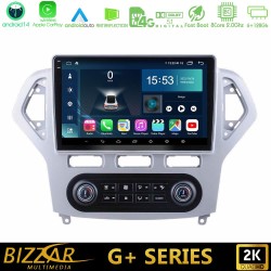 Bizzar G+ Series Ford Mondeo 2007-2011 (Auto A/C) 8Core Android14 6+128GB Navigation Multimedia Tablet 10"