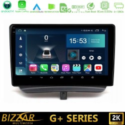 Bizzar G+ Series Ford Courier 2015-2023 8core Android14 6+128GB Navigation Multimedia Tablet 9"