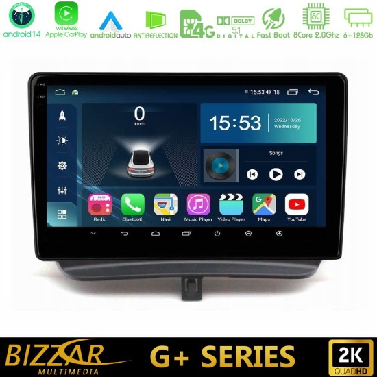 Bizzar G+ Series Ford Courier 2015-2023 8core Android14 6+128GB Navigation Multimedia Tablet 9" Bizzar G+ Series Ford Courier 2015-2023 8core Android14 6+128GB Navigation Multimedia Tablet 9"