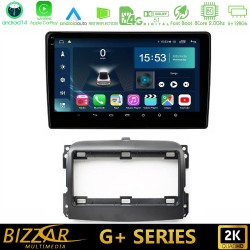 Bizzar G+ Series Fiat 500L 8core Android14 6+128GB Navigation Multimedia Tablet 10"