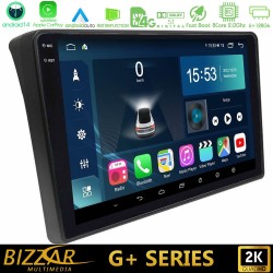 Bizzar G+ Series Fiat Ducato/Citroen Jumper/Peugeot Boxer 8core Android14 6+128GB Navigation Multimedia Tablet 9"