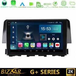 Bizzar G+ Series Honda Civic 2016-2020 8core Android14 6+128GB Navigation Multimedia 9"