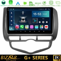 Bizzar G+ Series Honda Jazz 2002-2008 (Auto A/C) 8core Android14 6+128GB Navigation Multimedia Tablet 9" Bizzar G+ Series Honda Jazz 2002-2008 (Auto A/C) 8core Android14 6+128GB Navigation Multimedia Tablet 9"