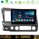 Bizzar G+ Series Honda Civic 2006-2011 8core Android14 6+128GB Navigation Multimedia Tablet 10"