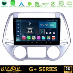 Bizzar G+ Series Hyundai i20 2012-2014 8core Android14 6+128GB Navigation Multimedia Tablet 9" Bizzar G+ Series Hyundai i20 2012-2014 8core Android14 6+128GB Navigation Multimedia Tablet 9"