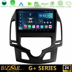 Bizzar G+ Series Hyundai i30 2007-2012 Auto A/C 8core Android14 6+128GB Navigation Multimedia Tablet 9" Bizzar G+ Series Hyundai i30 2007-2012 Auto A/C 8core Android14 6+128GB Navigation Multimedia Tablet 9"