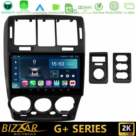 Bizzar G+ Series Hyundai Getz 2002-2009 8core Android14 6+128GB Navigation Multimedia Tablet 9" Bizzar G+ Series Hyundai Getz 2002-2009 8core Android14 6+128GB Navigation Multimedia Tablet 9"