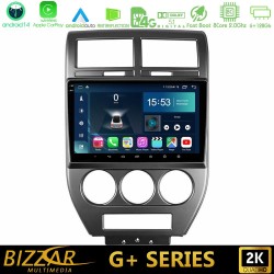Bizzar G+ Series Jeep Compass/Patriot 2007-2009 8core Android14 6+128GB Navigation Multimedia Tablet 10" Bizzar G+ Series Jeep Compass/Patriot 2007-2009 8core Android14 6+128GB Navigation Multimedia Tablet 10"