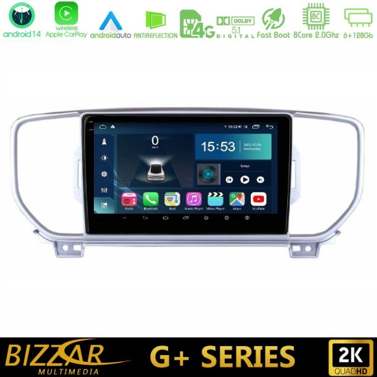 Bizzar G+ Series Kia Sportage 2016-2018 8core Android14 6+128GB Navigation Multimedia Tablet 9" Bizzar G+ Series Kia Sportage 2016-2018 8core Android14 6+128GB Navigation Multimedia Tablet 9"