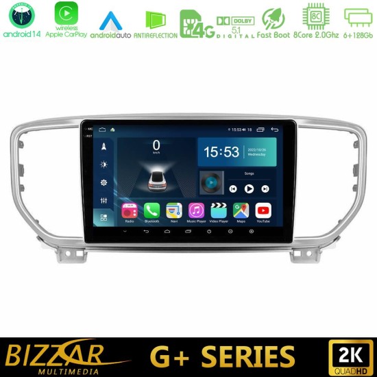 Bizzar G+ Series Kia Sportage 2018-2021 8Core Android14 6+128GB Navigation Multimedia Tablet 9" Bizzar G+ Series Kia Sportage 2018-2021 8Core Android14 6+128GB Navigation Multimedia Tablet 9"