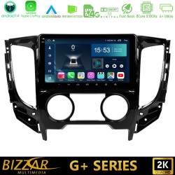 Bizzar G+ Series Mitsubishi L200 2016-> & Fiat Fullback (Manual A/C) 8core Android14 6+128GB Navigation Multimedia Tablet 9" Bizzar G+ Series Mitsubishi L200 2016-> & Fiat Fullback (Manual A/C) 8core Android14 6+128GB Navigation Multimedia Tablet 9"