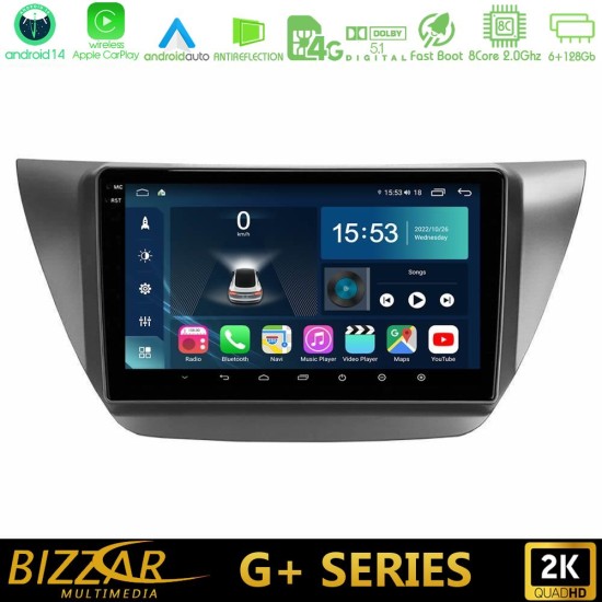 Bizzar G+ Series Mitsubishi Lancer 2004 – 2008 8core Android14 6+128GB Navigation Multimedia Tablet 9" Bizzar G+ Series Mitsubishi Lancer 2004 – 2008 8core Android14 6+128GB Navigation Multimedia Tablet 9"