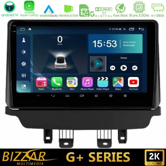 Bizzar G+ Series Mazda 2 2014-2021 8core Android14 6+128GB Navigation Multimedia Tablet 9" Bizzar G+ Series Mazda 2 2014-2021 8core Android14 6+128GB Navigation Multimedia Tablet 9"