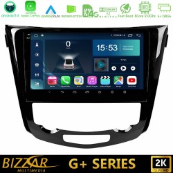 Bizzar G+ Series Nissan Qashqai J11 (AUTO A/C) 8core Android14 6+128GB Navigation Multimedia Tablet 10" Bizzar G+ Series Nissan Qashqai J11 (AUTO A/C) 8core Android14 6+128GB Navigation Multimedia Tablet 10"