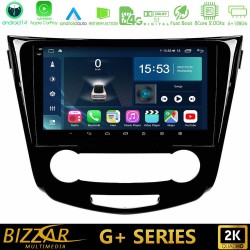 Bizzar G+ Series Nissan Qashqai J11 (Manual A/C) 8core Android14 6+128GB Navigation Multimedia Tablet 10" Bizzar G+ Series Nissan Qashqai J11 (Manual A/C) 8core Android14 6+128GB Navigation Multimedia Tablet 10"