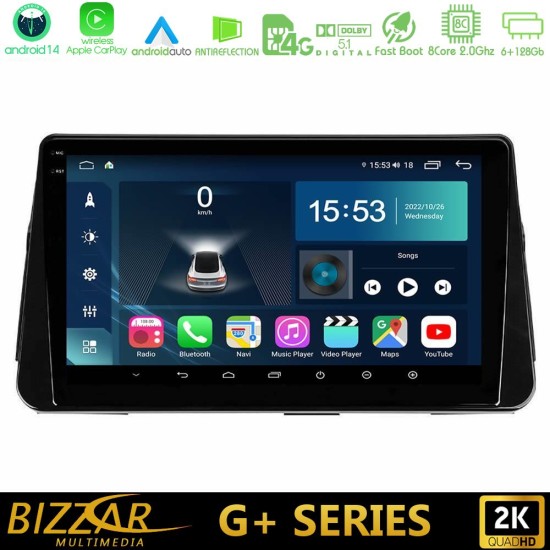 Bizzar G+ Series Nissan Micra K14 8core Android14 6+128GB Navigation Multimedia Tablet 9" Bizzar G+ Series Nissan Micra K14 8core Android14 6+128GB Navigation Multimedia Tablet 9"