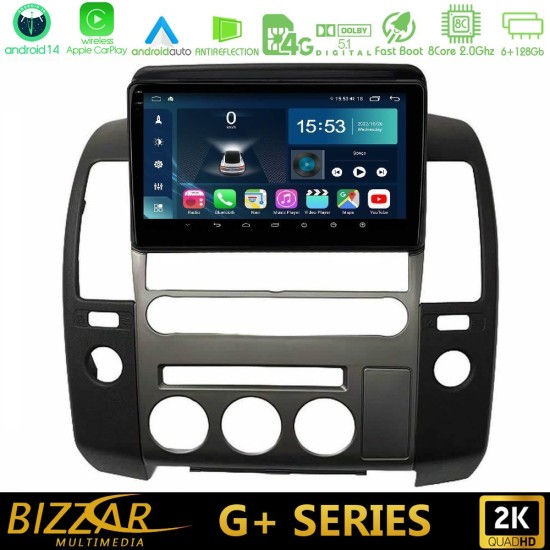 Bizzar G+ Series Nissan Navara / Pathfinder 2006-2012 (με εργ.οθόνη) 8core Android14 6+128GB Navigation Multimedia Tablet 9" Bizzar G+ Series Nissan Navara / Pathfinder 2006-2012 (με εργ.οθόνη) 8core Android14 6+128GB Navigation Multimedia Tablet 9"