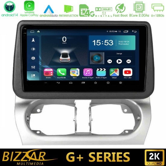 Bizzar G+ Series Opel Corsa C/Combo C 8core Android14 6+128GB Navigation Multimedia Tablet 9" Bizzar G+ Series Opel Corsa C/Combo C 8core Android14 6+128GB Navigation Multimedia Tablet 9"