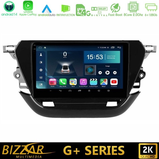 Bizzar G+ Series Opel Corsa F 2019-2023 8core Android14 6+128GB Navigation Multimedia Tablet 9" Bizzar G+ Series Opel Corsa F 2019-2023 8core Android14 6+128GB Navigation Multimedia Tablet 9"