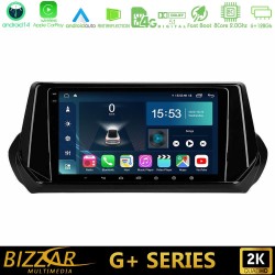 Bizzar G+ Series Peugeot 208 2019-2023 8Core Android14 6+128GB Navigation Multimedia Tablet 9" Bizzar G+ Series Peugeot 208 2019-2023 8Core Android14 6+128GB Navigation Multimedia Tablet 9"