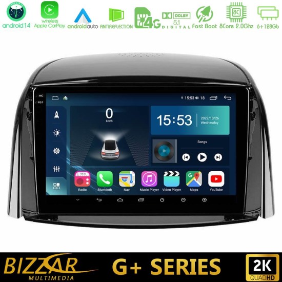 Bizzar G+ Series Renault Koleos 2007-2015 8Core Android14 6+128GB Navigation Multimedia Tablet 9" Bizzar G+ Series Renault Koleos 2007-2015 8Core Android14 6+128GB Navigation Multimedia Tablet 9"