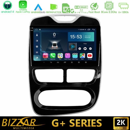 Bizzar G+ Series Renault Clio 2012-2016 8core Android14 6+128GB Navigation Multimedia Tablet 10" Bizzar G+ Series Renault Clio 2012-2016 8core Android14 6+128GB Navigation Multimedia Tablet 10"