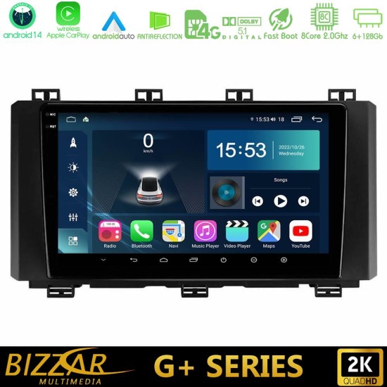 Bizzar G+ Series Seat Ateca 2017-2021 8core Android14 6+128GB Navigation Multimedia Tablet 9" Bizzar G+ Series Seat Ateca 2017-2021 8core Android14 6+128GB Navigation Multimedia Tablet 9"