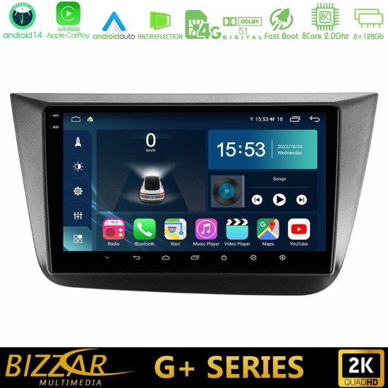 Bizzar G+ Series Seat Altea 2004-2015 8core Android14 6+128GB Navigation Multimedia Tablet 9" Bizzar G+ Series Seat Altea 2004-2015 8core Android14 6+128GB Navigation Multimedia Tablet 9"