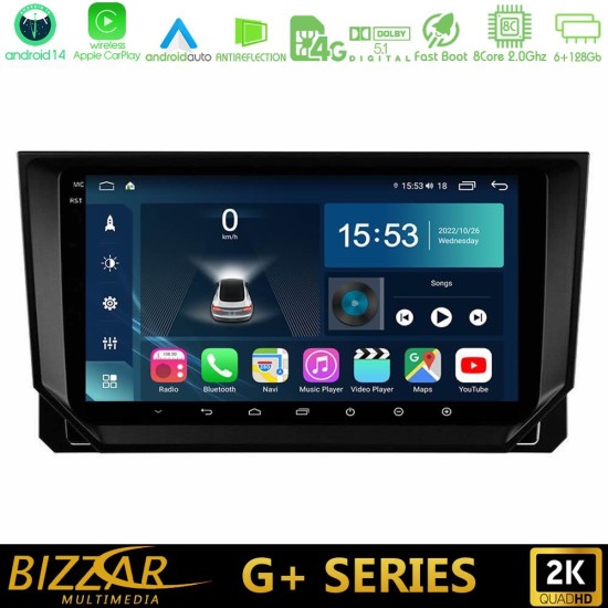 Bizzar G+ Series Seat Arona/Ibiza 8core Android14 6+128GB Navigation Multimedia Tablet 9" Bizzar G+ Series Seat Arona/Ibiza 8core Android14 6+128GB Navigation Multimedia Tablet 9"