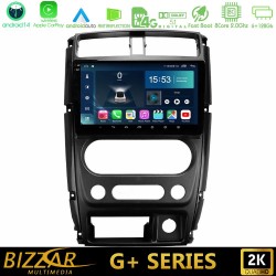 Bizzar G+ Series Suzuki Jimny 2007-2017 8core Android14 6+128GB Navigation Multimedia Tablet 9"
