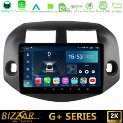 Bizzar G+ Series Toyota Rav4 2006-2012 8core Android14 6+128GB Navigation Multimedia Tablet 10"