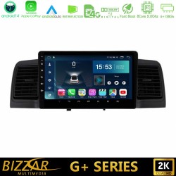 Bizzar G+ Series Toyota Corolla 2002-2006 8Core Android14 6+128GB Navigation Multimedia Tablet 9" Bizzar G+ Series Toyota Corolla 2002-2006 8Core Android14 6+128GB Navigation Multimedia Tablet 9"