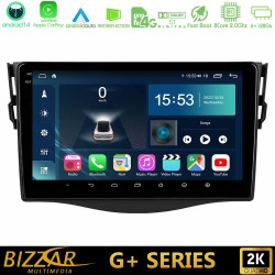 Bizzar G+ Series Toyota RAV4 8core Android14 6+128GB Navigation Multimedia 9"