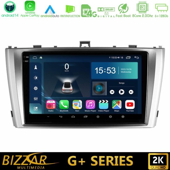 Bizzar G+ Series Toyota Avensis T27 8core Android14 6+128GB Navigation Multimedia Tablet 9" Bizzar G+ Series Toyota Avensis T27 8core Android14 6+128GB Navigation Multimedia Tablet 9"