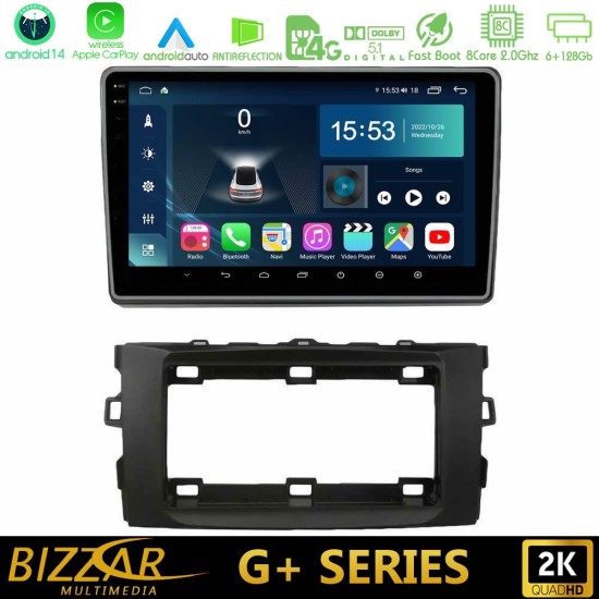 Bizzar G+ Series Toyota Auris 2013-2016 8core Android14 6+128GB Navigation Multimedia Tablet 10" Bizzar G+ Series Toyota Auris 2013-2016 8core Android14 6+128GB Navigation Multimedia Tablet 10"